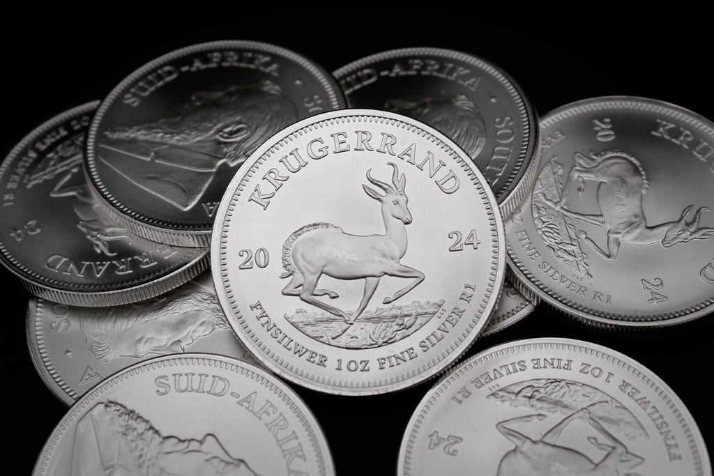1 oz South African Silver Krugerrand Coin E33292