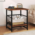 18” Square Side Table with Open Storage Shelf G8019