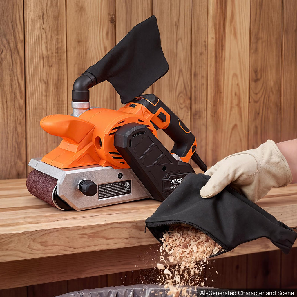 11.5A 4" x 24" Variable Speed Belt Sander M263781