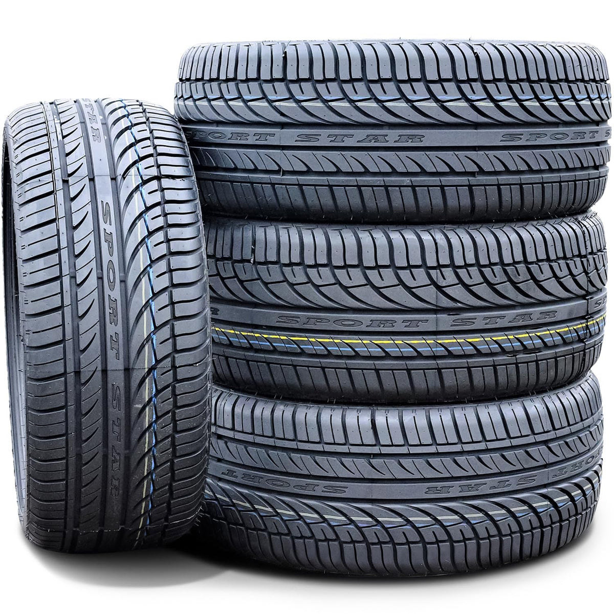 Set of 4 All-Season Passenger Car High Performance Radial Tires 235/45R18 98W K794857