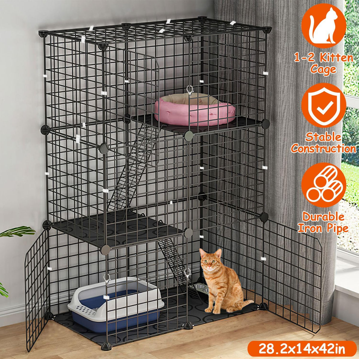 3-Tier Cat Cage Q4919