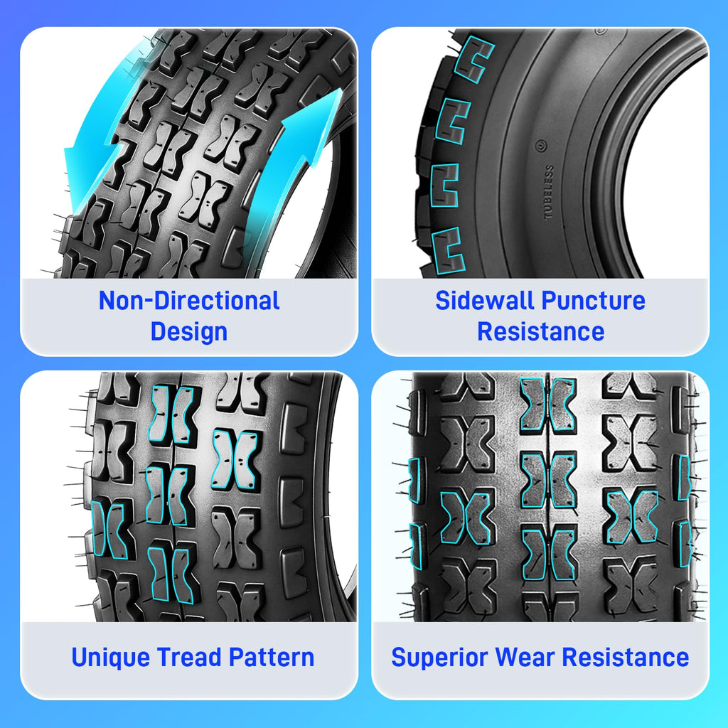 19x7-8 ATV UTV Tires Set of 2 P467435