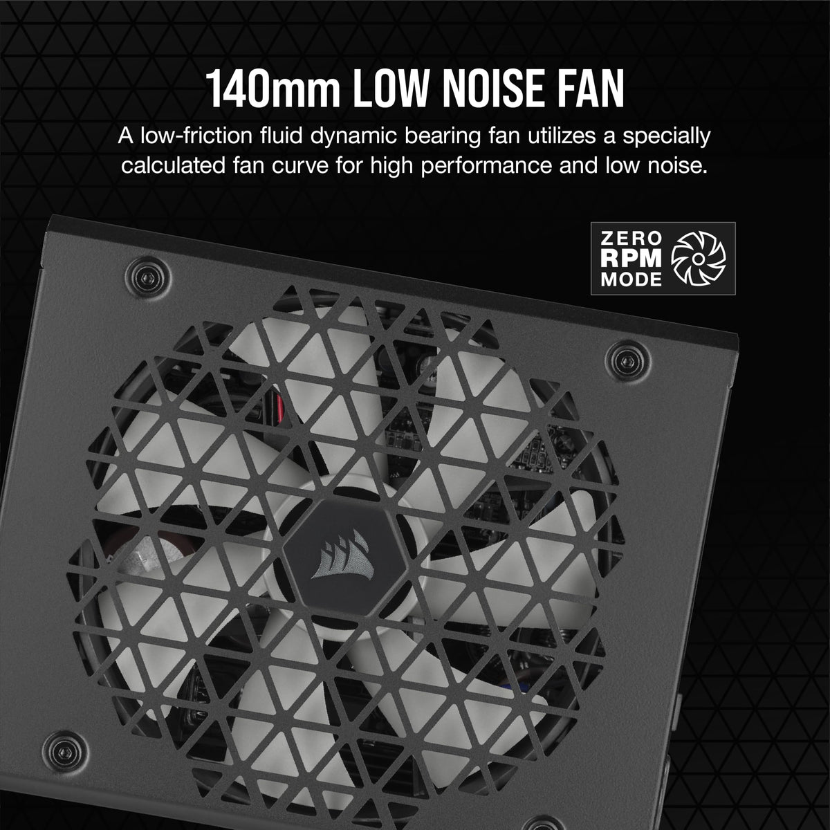 Black ATX 3.1 PCIe 5.1 Power Supply J42707