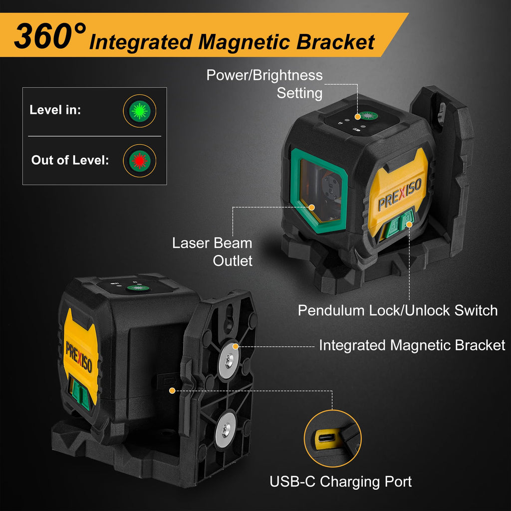 65Ft Green Laser Level with Tripod L735