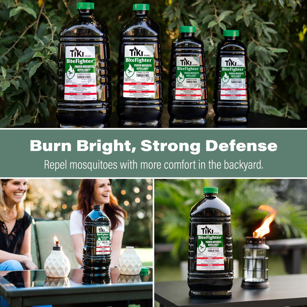 1 Gallon Citronella & Cedar Mosquito Repellent Torch Fuel L3568