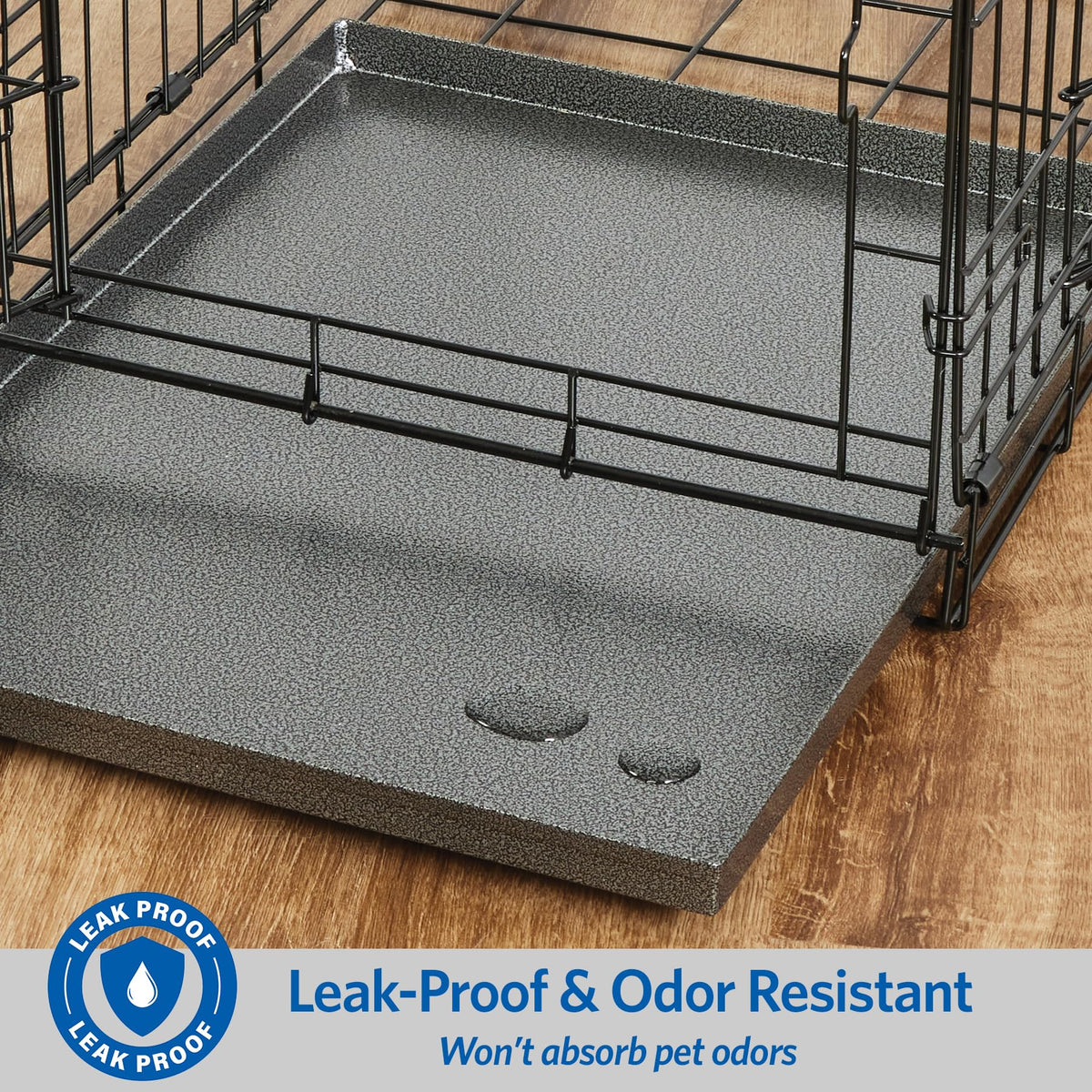 48 inch Metal Dog Crate Replacement Pan Y91669
