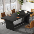 6 FT Rectangular Conference Table with Pedestal Base P324