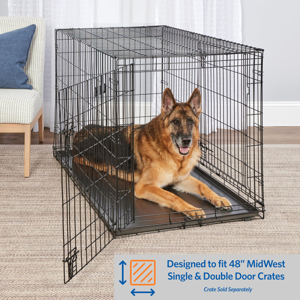 48 inch Metal Dog Crate Replacement Pan Y91669
